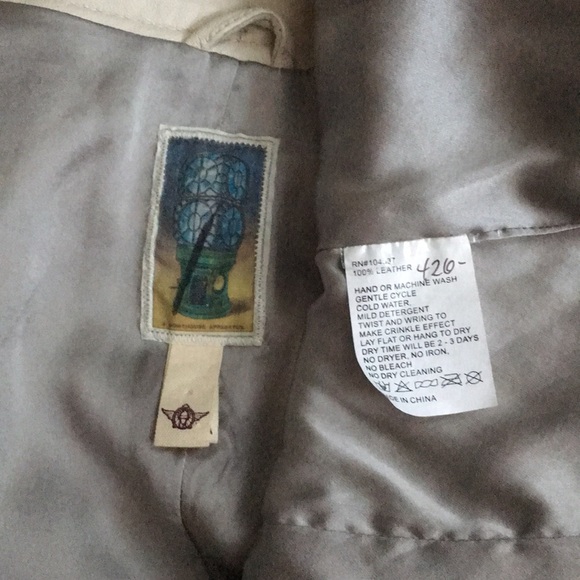 Burning Torch Leather Blazer - Picture 8 of 8